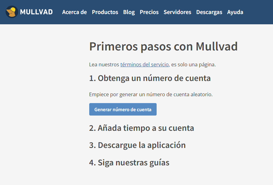 Mullvadaccount